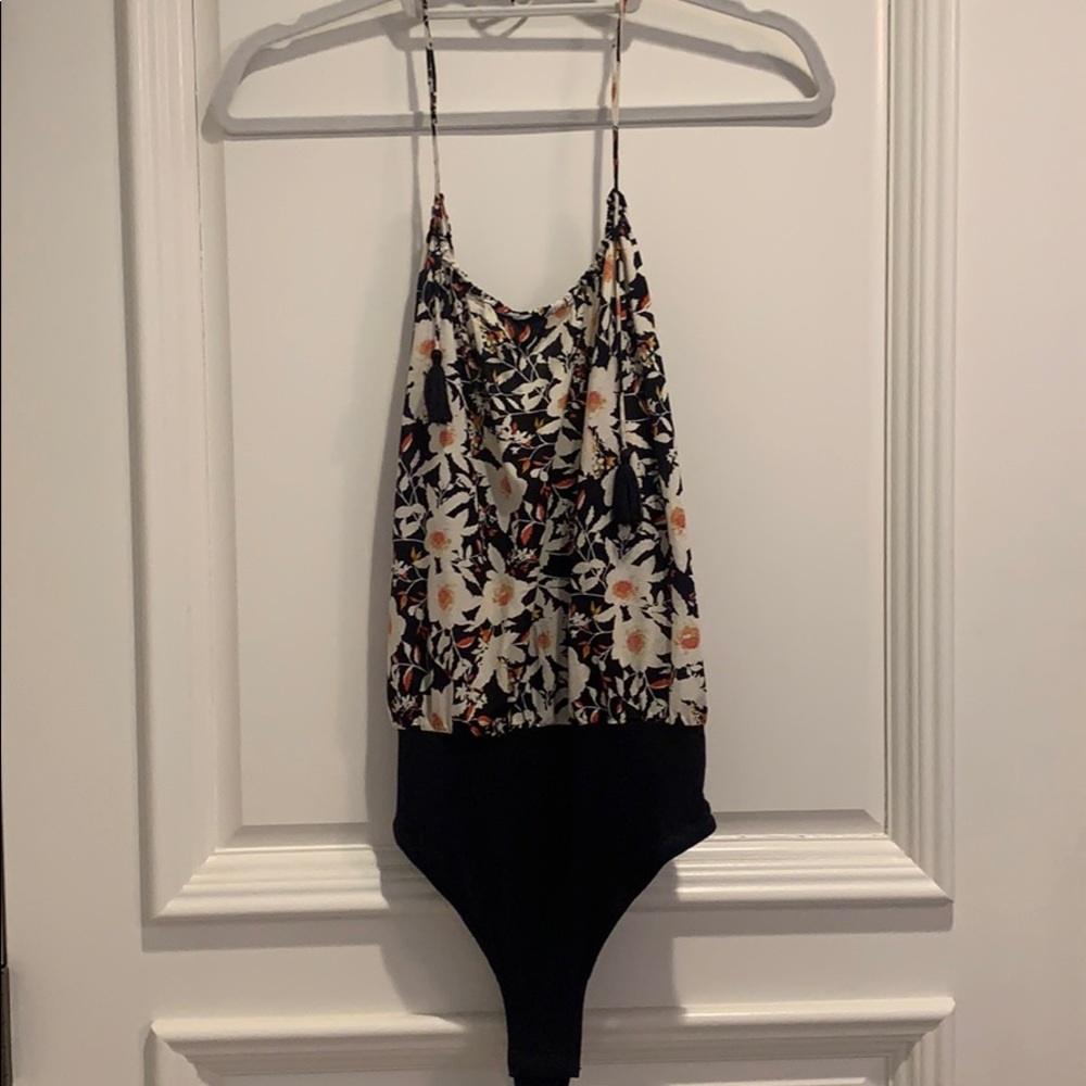Free People Halter Bodysuit